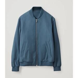 COS - Cotton Bomber Jacket/ M / blue